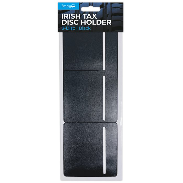 Irish Tax 3-Disc Holder Black
