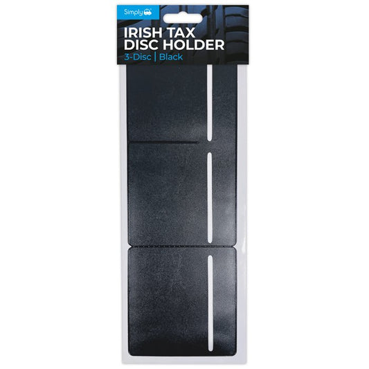 Irish Tax 3-Disc Holder Black