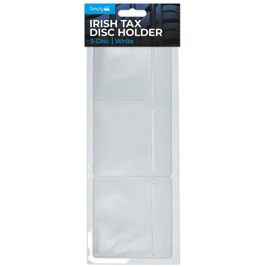 Irish Tax 3-Disc Holder whit