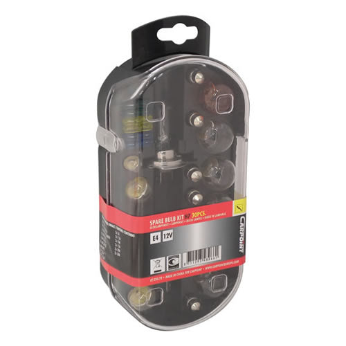 12V 55W H7 BULBS SPARE BULB KIT (30)-