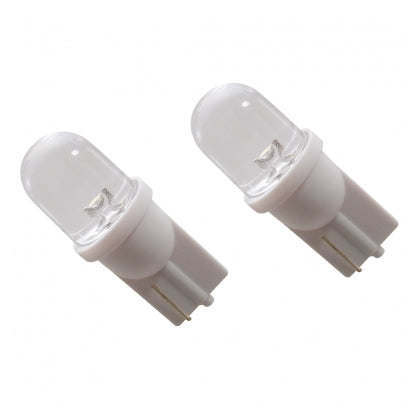 12V 55W T10 WEDGE BULBS 501 LED BULBS WHITE