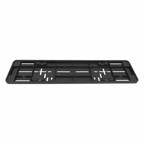 BLACK NUMBER PLATE SURROUND X 1