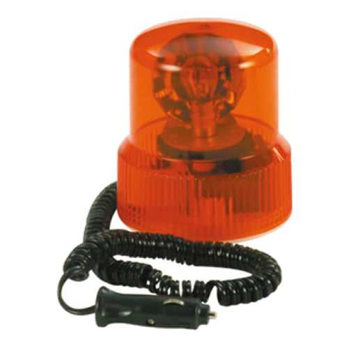 REVOLVING AMBER BEACON 12V MAGNETIC