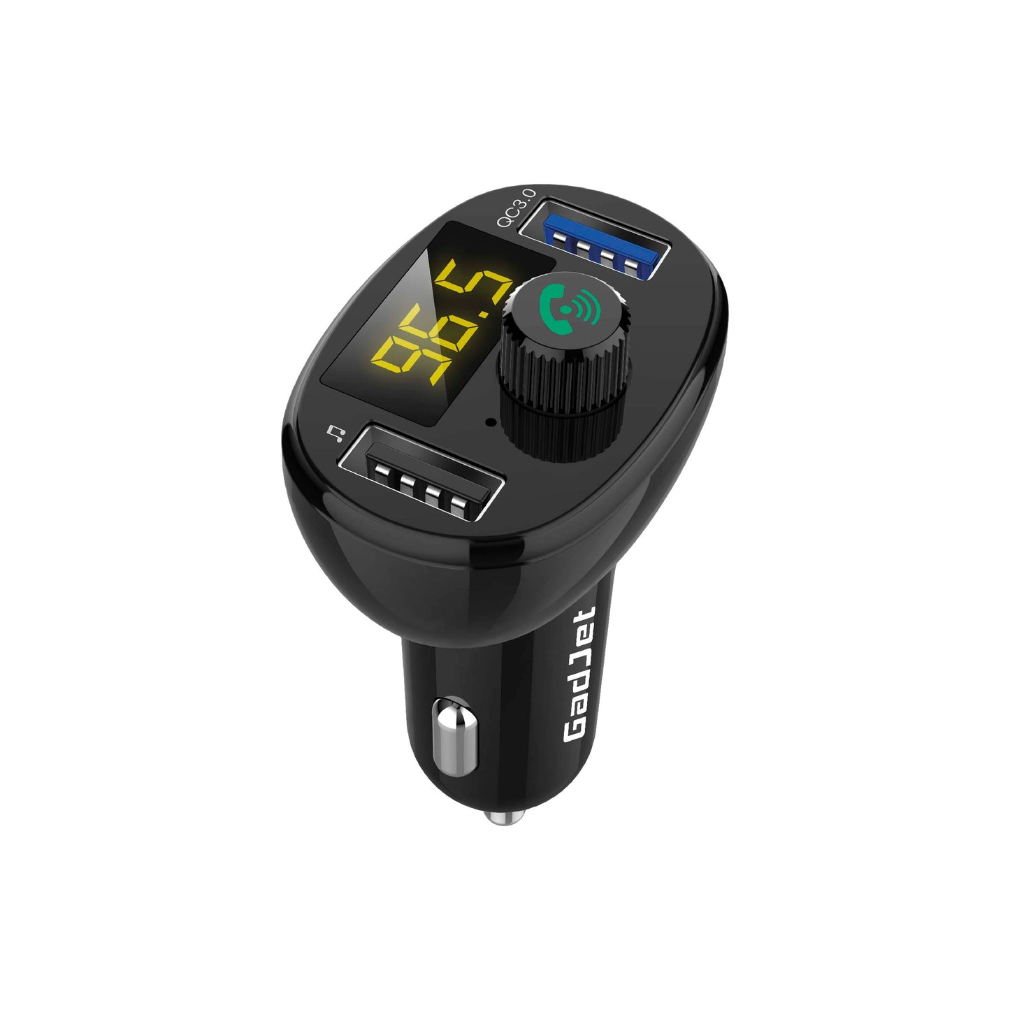 GADJET 2-PORT CHARGING BT FM TRANSMITTER WIRELESS