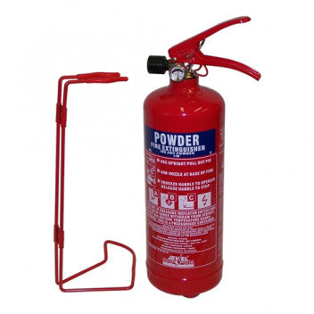 1kg Fire Extinguisher with Bracket Dry Powder