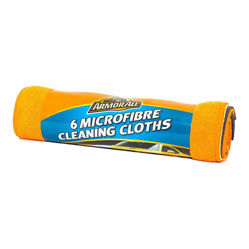 ARMORALL 6 X MICROFIBRE CLEANING CLOTHS