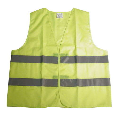 HI-VIS SAFETY VEST YELLOW XL (EN ISO 20471)