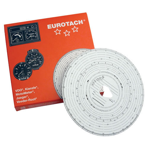 TACHOGRAPH DISK 125KM PER PEAR SHAPE QTY 100