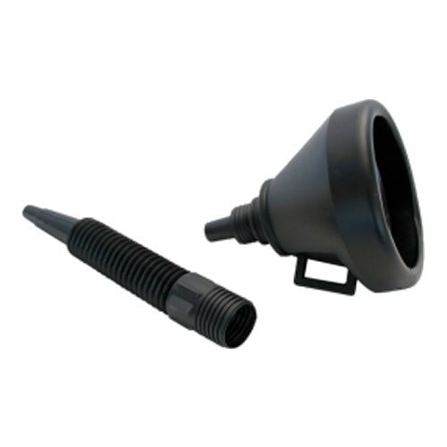 FUNNEL BLACK PLASTIC FLEXY
