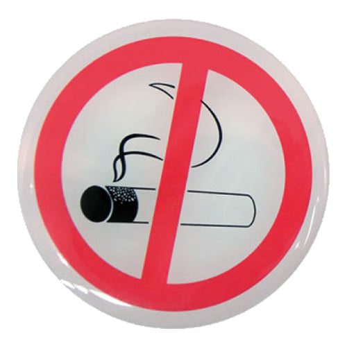 STICKERS 'NO SMOKING' 2 PCS