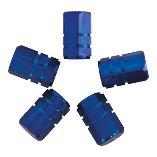 VALVE CAPS BLUE 