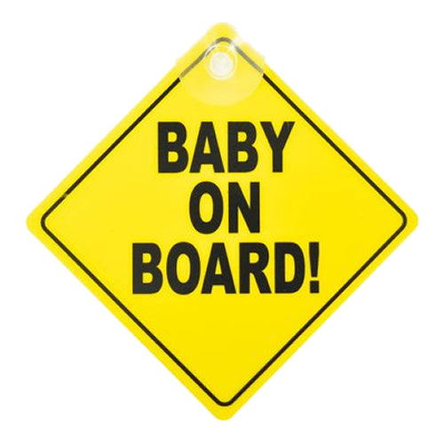 BABY ON BOARD SUCTION TYPE