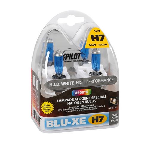 H7 12V 55W HALOGEN BULB BLUE-XE PAIR